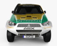 Mitsubishi ASX Dakar Racing 2016 3D 모델  front view