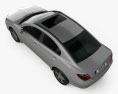 Mitsubishi Galant (CN) 2011 3D模型 顶视图