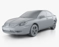 Mitsubishi Galant (CN) 2011 3Dモデル clay render