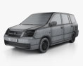 Mitsubishi Dion 2005 3Dモデル wire render