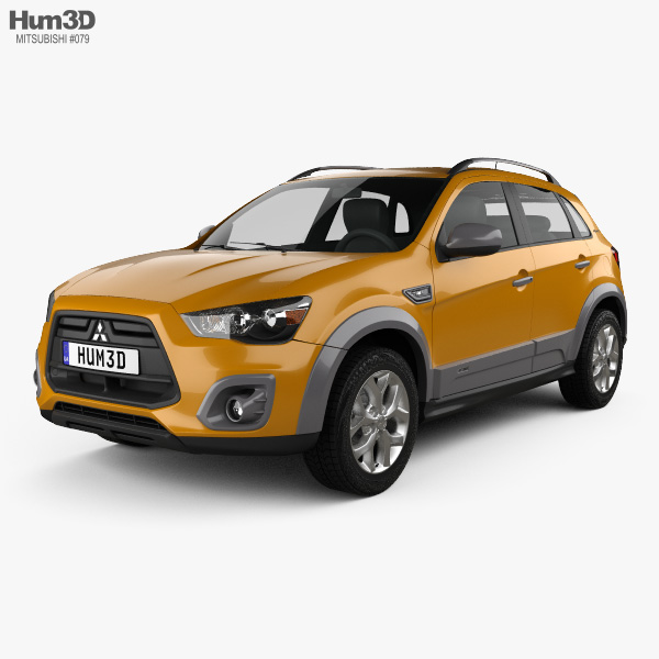 Mitsubishi ASX Outdoor 2018 3D-Modell
