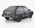 Mitsubishi Colt (Mirage) 1984 3D 모델 