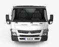Mitsubishi Fuso Canter 덤프 트럭 2015 3D 모델  front view