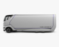 Mitsubishi Fuso Concept II Truck 2013 Modello 3D vista laterale