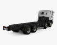 Mitsubishi Fuso Heavy Chassis Truck 2020 3d model back view