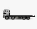Mitsubishi Fuso Heavy Chassis Truck 2020 3d model side view