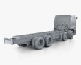 Mitsubishi Fuso Heavy Fahrgestell LKW 2020 3D-Modell