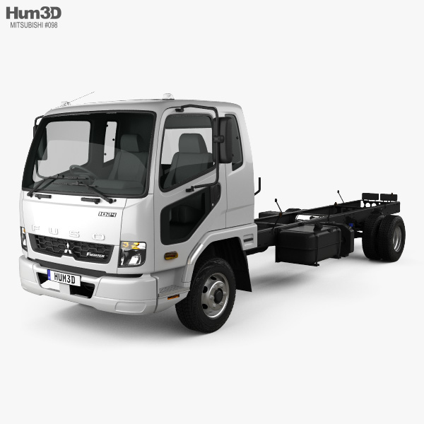 Mitsubishi Fuso Fighter (1024) Chassis Truck 2020 3D model