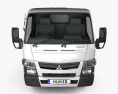 Mitsubishi Fuso Canter 515 Superlow City Cab Fahrgestell LKW 2019 3D-Modell Vorderansicht