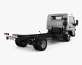 Mitsubishi Fuso Canter 515 Wide Single Cab Chassis Truck 2019 3d model back view