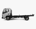 Mitsubishi Fuso Canter 515 Wide Single Cab Chassis Truck 2019 3d model side view