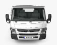 Mitsubishi Fuso Canter 918 Wide Single Cab 섀시 트럭 2019 3D 모델  front view