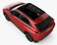 Mitsubishi Eclipse Cross 2020 3D模型 顶视图