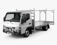 Mitsubishi Fuso Canter 515 Wide Cabine Simple Absolute Access Truck 2019 Modèle 3d