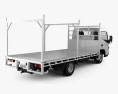 Mitsubishi Fuso Canter 515 Wide Single Cab Absolute Access Truck 2019 3D модель back view