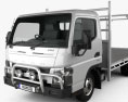 Mitsubishi Fuso Canter 515 Wide Cabine Única Absolute Access Truck 2019 Modelo 3d