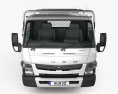 Mitsubishi Fuso Canter 515 Wide Single Cab Alloy Tray Truck 2019 3d model front view