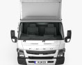 Mitsubishi Fuso Canter 515 Wide Single Cab Pantech Truck 2019 3d model front view