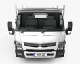 Mitsubishi Fuso Canter 515 Wide Cabine Única Tradies Truck 2019 Modelo 3d vista de frente