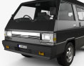 Mitsubishi Delica Star Wagon 4WD GLX 1982 Modello 3D