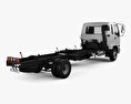 Mitsubishi Fuso Fighter (1024) Chassis Truck with HQ interior 2020 3d model back view