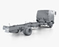 Mitsubishi Fuso Fighter (1024) Chassis Truck with HQ interior 2020 3d model