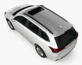 Mitsubishi Outlander PHEV 2020 3D модель top view