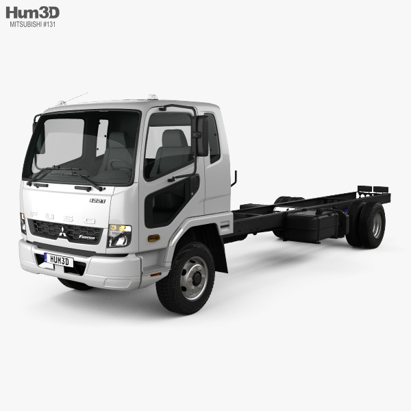 Mitsubishi Fuso Fighter (1227) Fahrgestell LKW 2020 3D-Modell