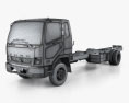 Mitsubishi Fuso Fighter (1227) Chassis Truck 2020 3d model wire render