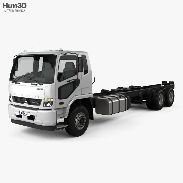 Mitsubishi Fuso Fighter (2427) Fahrgestell LKW 2020 3D-Modell