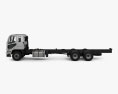 Mitsubishi Fuso Fighter (2427) Chassis Truck 2020 3d model side view