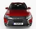 Mitsubishi Outlander GT with HQ interior 2020 3d model front view