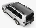 Mitsubishi Pajero пятидверный CN-spec 2021 3D модель top view