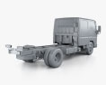 Mitsubishi Fuso Canter (515) City Crew Cab Fahrgestell LKW 2019 3D-Modell