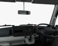 Mitsubishi Fuso Canter (515) City Crew Cab Chasis de Camión con interior 2019 Modelo 3D dashboard