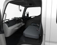 Mitsubishi Fuso Canter (515) City Crew Cab Fahrgestell LKW mit Innenraum 2019 3D-Modell seats