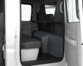 Mitsubishi Fuso Canter (515) City Crew Cab Chasis de Camión con interior 2019 Modelo 3D