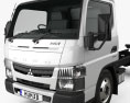 Mitsubishi Fuso Canter (515) City Cabine Única Low Roof Camião Chassis 2019 Modelo 3d