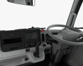 Mitsubishi Fuso Canter (515) City Single Cab Low Roof Вантажівка шасі з детальним інтер'єром 2019 3D модель dashboard