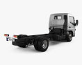 Mitsubishi Fuso Canter (515) Super Low City Cab Fahrgestell LKW mit Innenraum 2019 3D-Modell Rückansicht