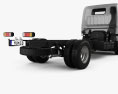 Mitsubishi Fuso Canter (515) Super Low City Cab Вантажівка шасі з детальним інтер'єром 2019 3D модель