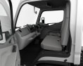 Mitsubishi Fuso Canter (515) Super Low City Cab Вантажівка шасі з детальним інтер'єром 2019 3D модель seats