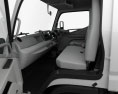 Mitsubishi Fuso Canter (515) Wide Cabina Simple Chasis de Camión con interior 2019 Modelo 3D seats