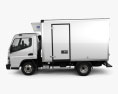 Mitsubishi Fuso Canter (515) Wide Single Cab 냉장고 트럭 2019 3D 모델  side view
