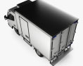 Mitsubishi Fuso Canter (515) Wide 单人驾驶室 冰箱卡车 2019 3D模型 顶视图