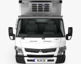 Mitsubishi Fuso Canter (515) Wide Single Cab Рефрижератор 2019 3D модель front view