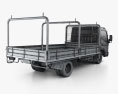 Mitsubishi Fuso Canter (515) Wide Cabine Única Tray Truck 2019 Modelo 3d