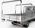 Mitsubishi Fuso Canter (515) Wide Cabina Simple Tray Truck 2019 Modelo 3D