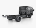 Mitsubishi Fuso Canter (815) Wide Crew Cab Chassis Truck with HQ interior 2019 3d model