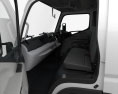 Mitsubishi Fuso Canter (815) Wide Crew Cab Вантажівка шасі з детальним інтер'єром 2019 3D модель seats